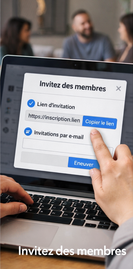Invitez des membres